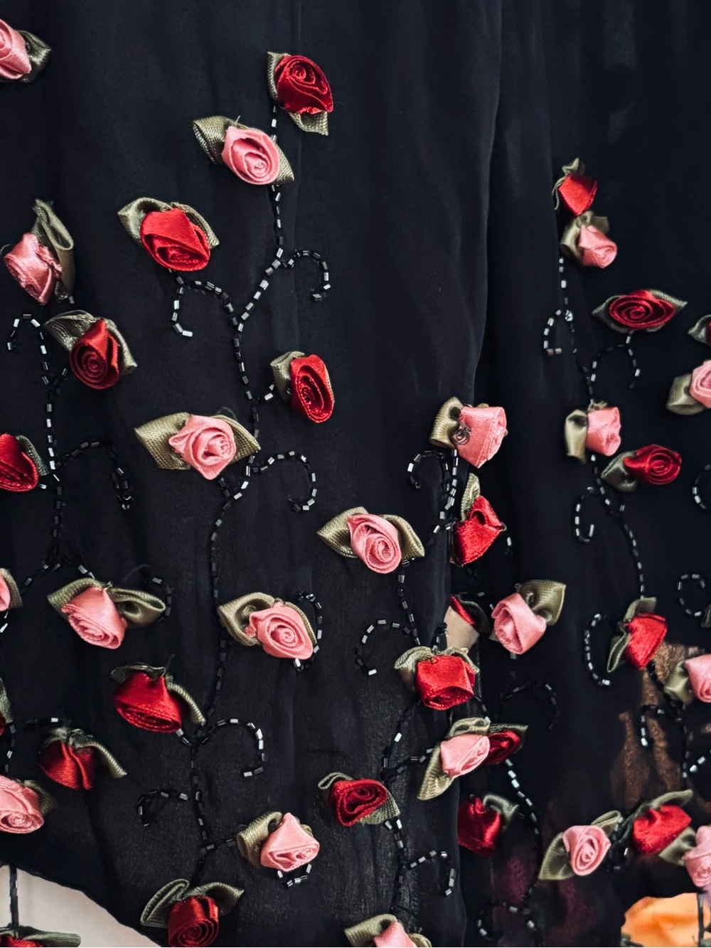 This Wrap/Scarf has to be seen in person to experience its beauty!  Stunning!
